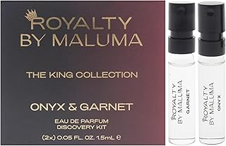 Kings for Men - 2 Pc Mini Gift Set 1.5ml Onyx EDP Spray, 1.5ml Garnet EDP Spray