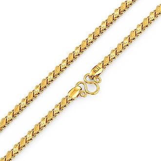 22k (916) Purity BIS Certified Sumptuous Gold Chain For Women
