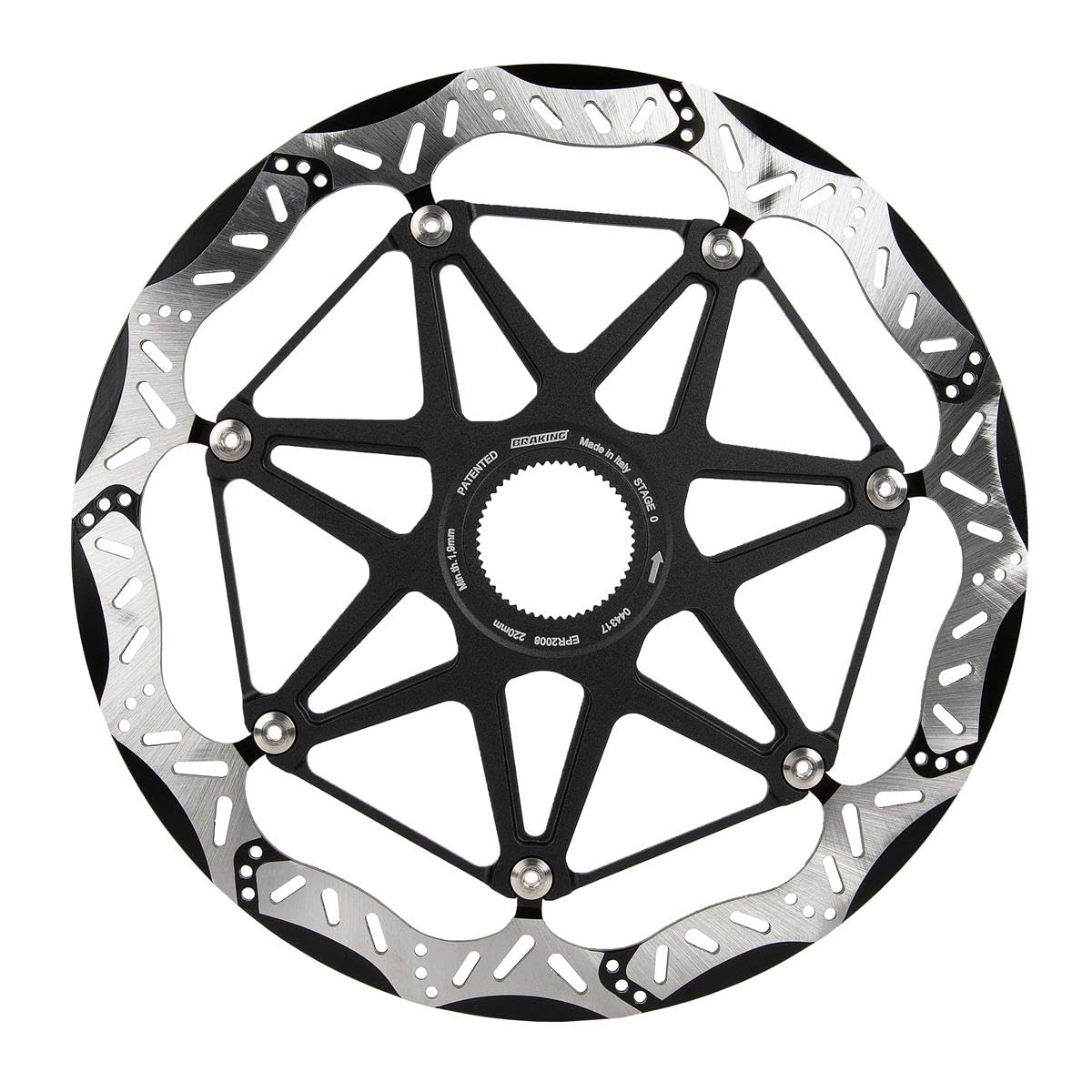 Braking Disco Flottante 7 Nottolini Epta Stage 0 Centerlock 2,2Mm 220Mm - 4