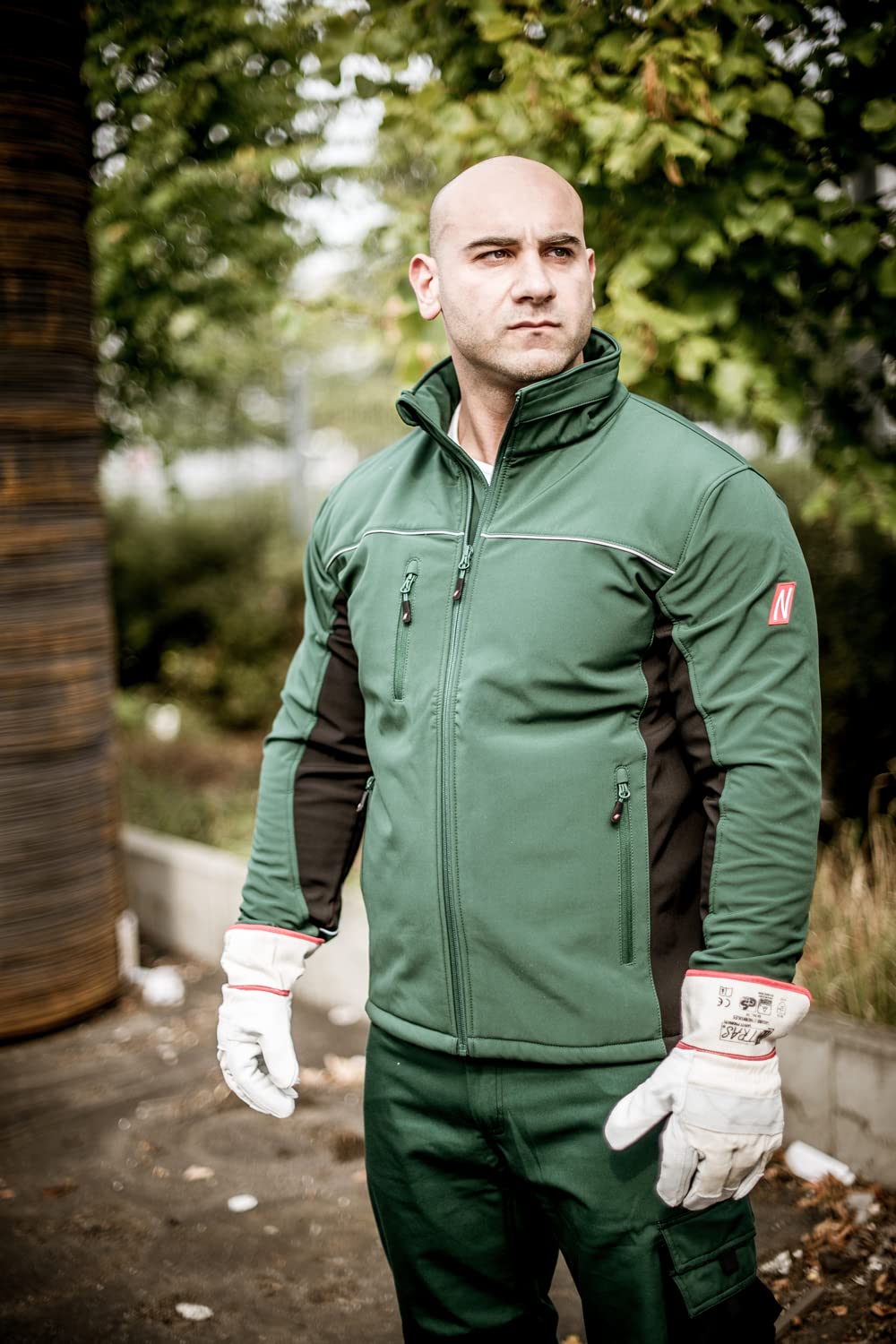 NITRAS Motion Tex Light Veste Softshell « Falcon » taille M en noir Homme