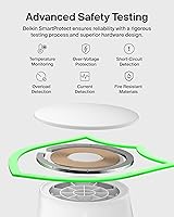 Vista 8 de Belkin MagSafe Charger Compatible, 2-in-1 Charging Station, Qi2.2 25W Magnetic Wireless Charger Dock, Foldable Stand, with 5W USB-C Port, for iPhone