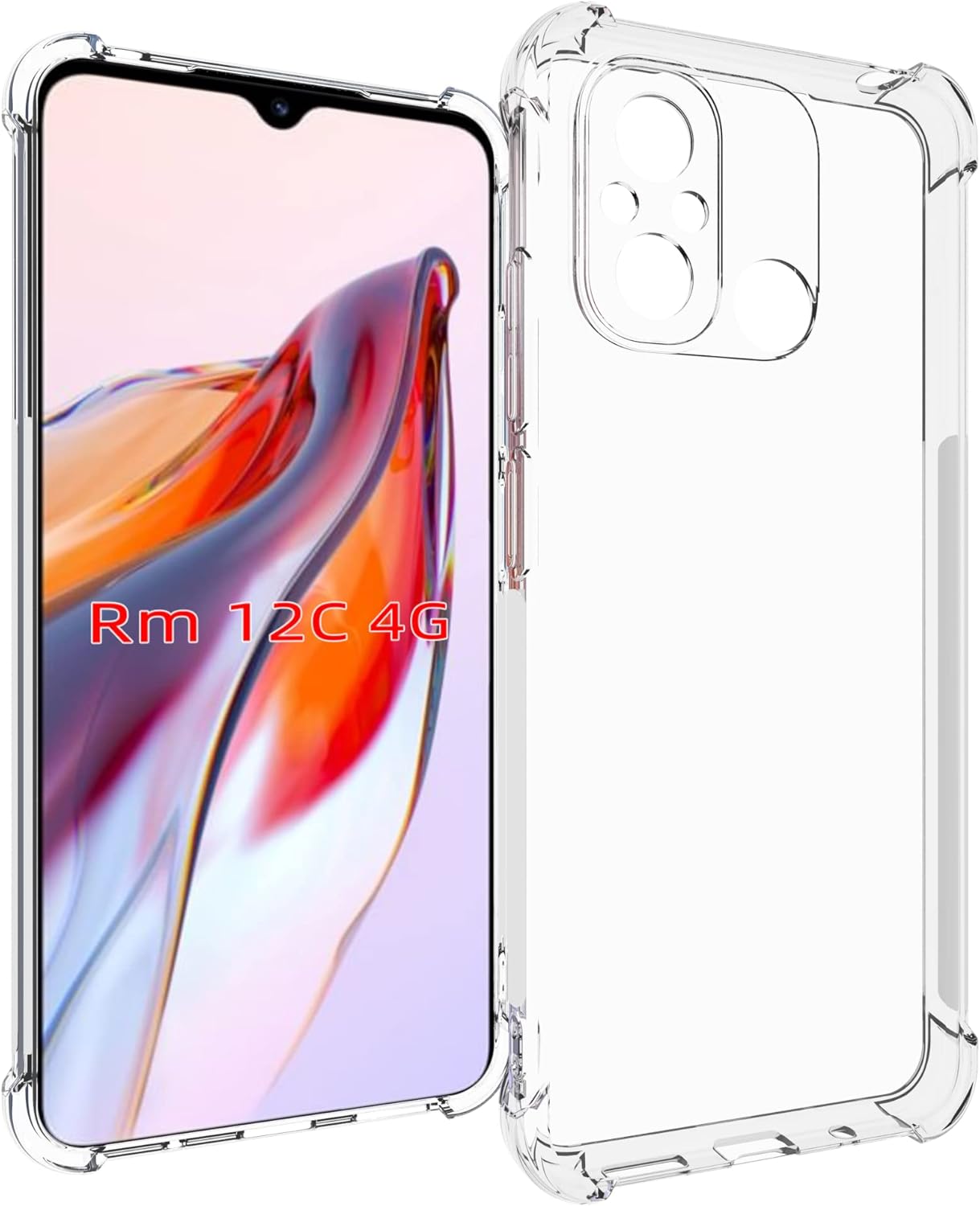 Coque Silicone Transparente Pour Xiaomi Redmi 12C, 11A, Poco C55 – Protection Légère
