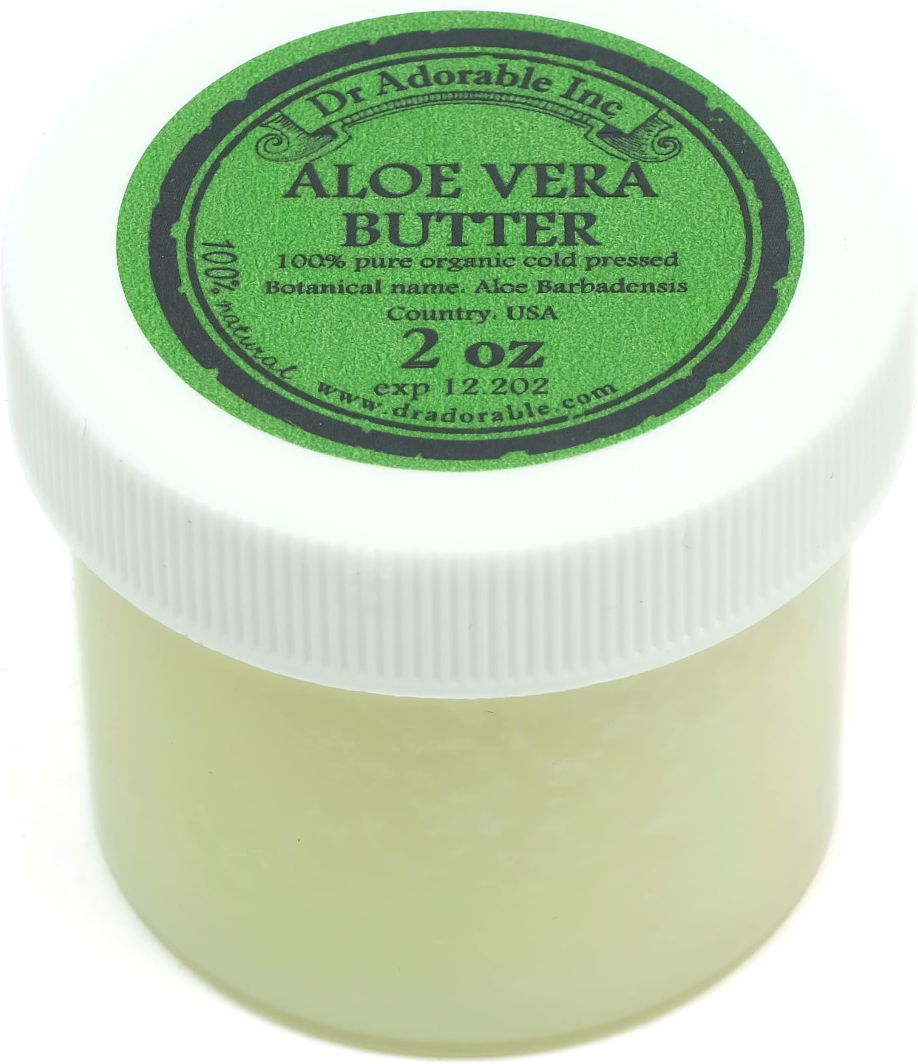 H&B OILS CENTER Organic Refined Avocado Butter – 2 Oz, 100% Pure Cold Pressed For Skin & Hair