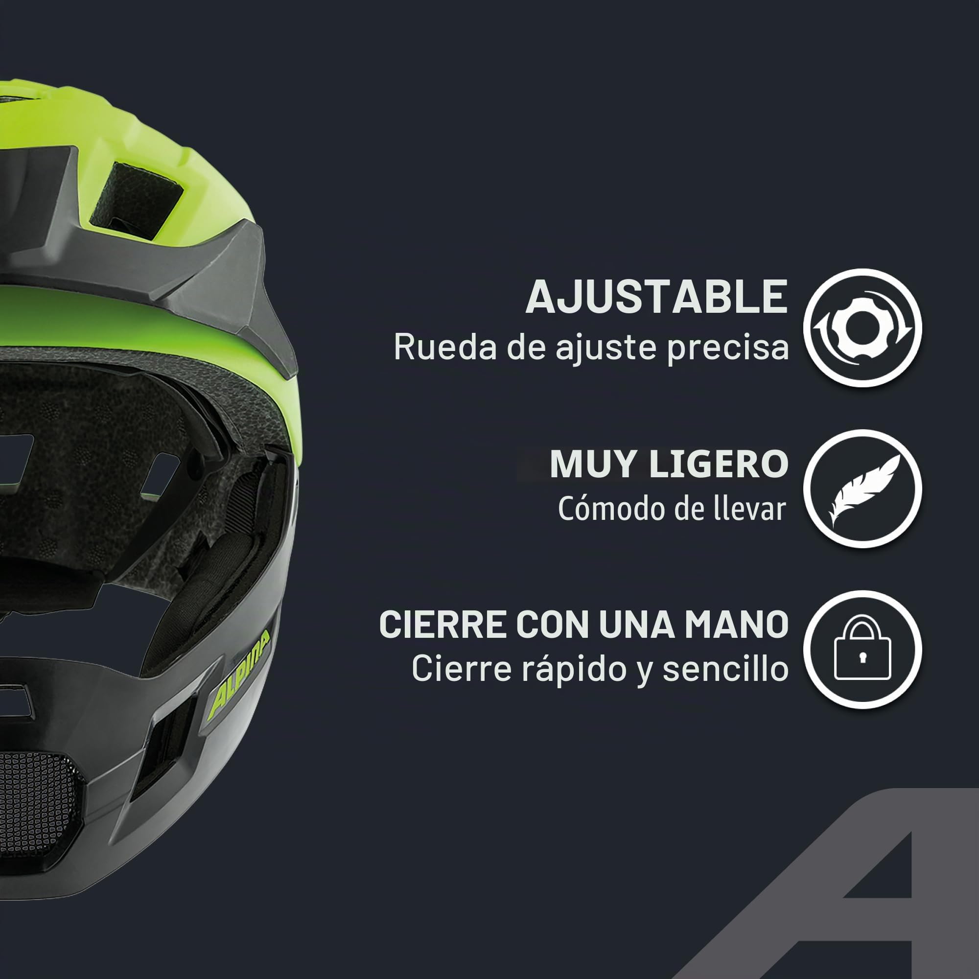 ALPINA RUPI Casco de Ciclismo, Unisex-Youth