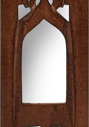 Miniatura 7 de Homebia Designs Decoración tradicional Jharokha pintada a mano de madera para colgar en la pared, perfecta para Navidad, Año Nuevo, decoración de
