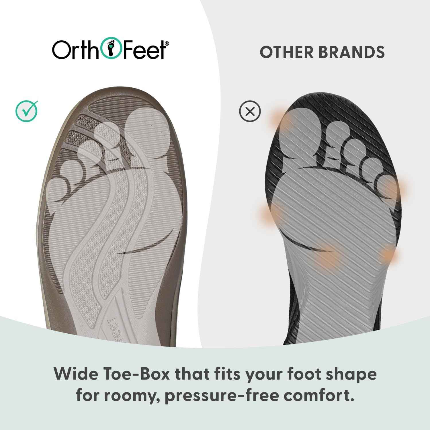 Orthofeet Women's Orthopedic Faux Fur Lined Charlotte Slippers - Image 6