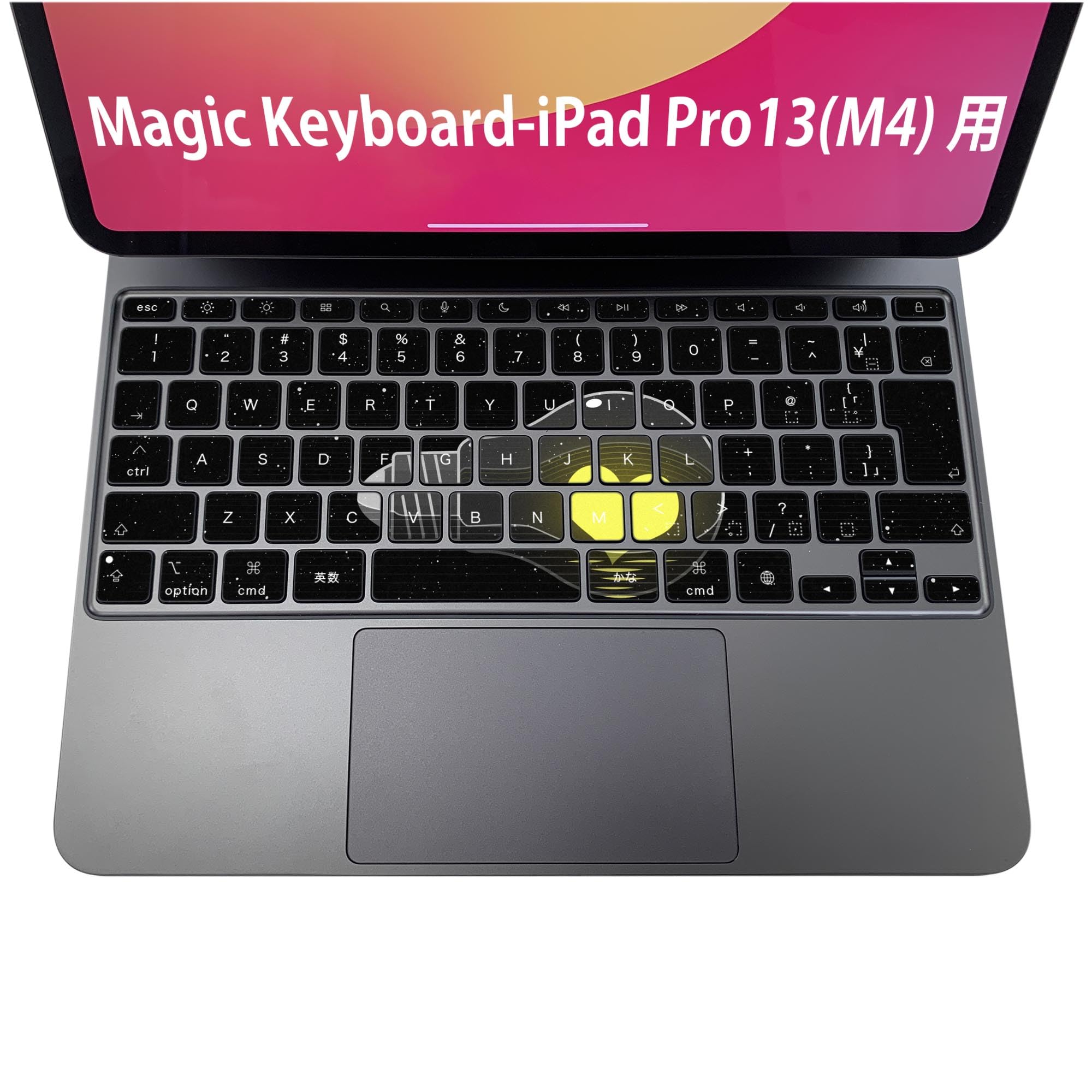 Amazon.co.jp: Magic Keyboard & keytop 用 スキンシール 2024年発売