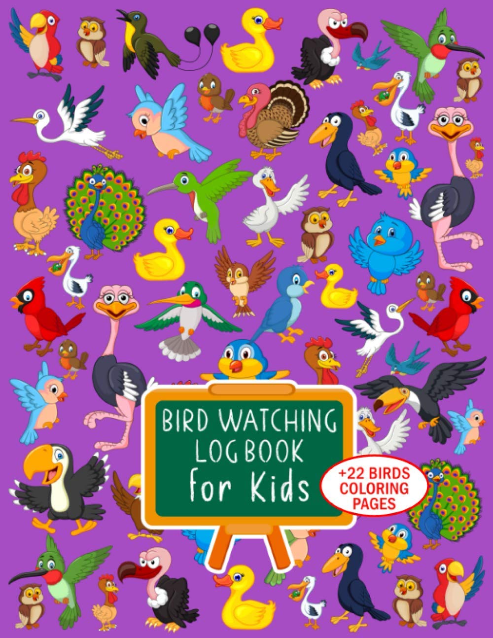Bird Watching Log Book For Kids: Kids Bird Spotting Book: Kids Bird Watching Journal /With Birds Coloring Pages and Photo/Drawing Space Bonus/ Bird ... Lover Gift/ Birds Lovers Gifts For Children