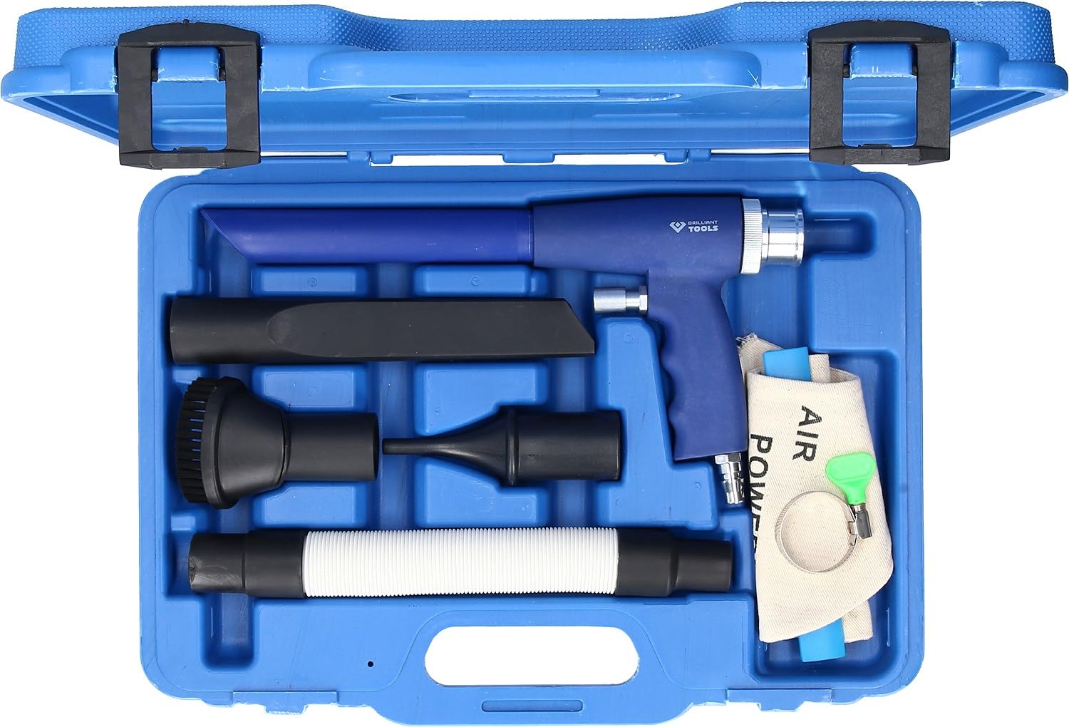 BRILLIANT TOOLS BT511130 Aspiratore ad aria compressa, 6 pz [Powered by KS TOOLS]