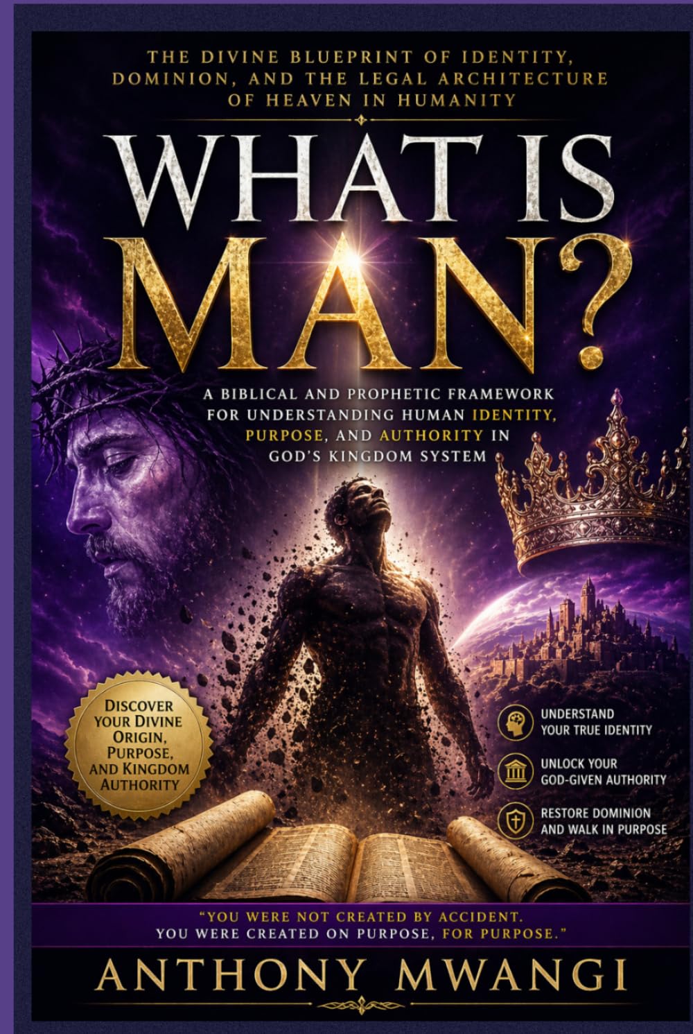 WHAT IS MAN? The Divine Blueprint of Identity, Dominion in Humanity: A Biblical and Prophetic Framework for Understanding Human Identity, Purpose, and Authority in God’s Kingdom System