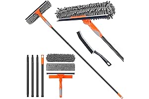 2-in-1 Window Washer with Extension Pole