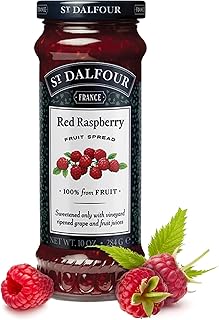 St. Dalfour Red Raspberry Fruit Spread, 10 Ounce