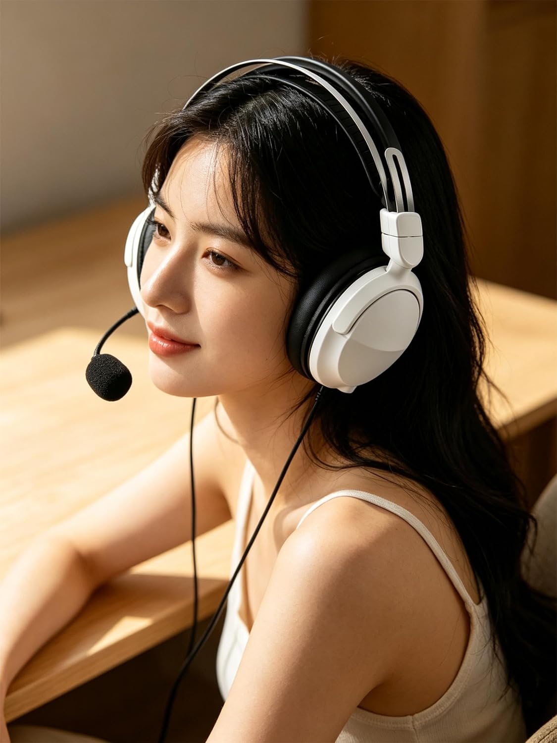 Wired Gaming Headset Head-Mounted Headphones for Computer & 