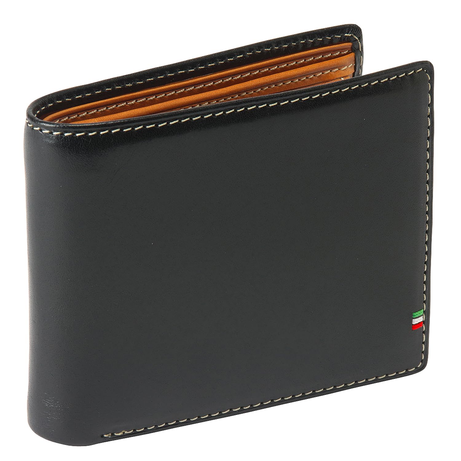 Amazon | [ゴルベ] 財布 メンズ イタリアンレザー スマート 二つ折り