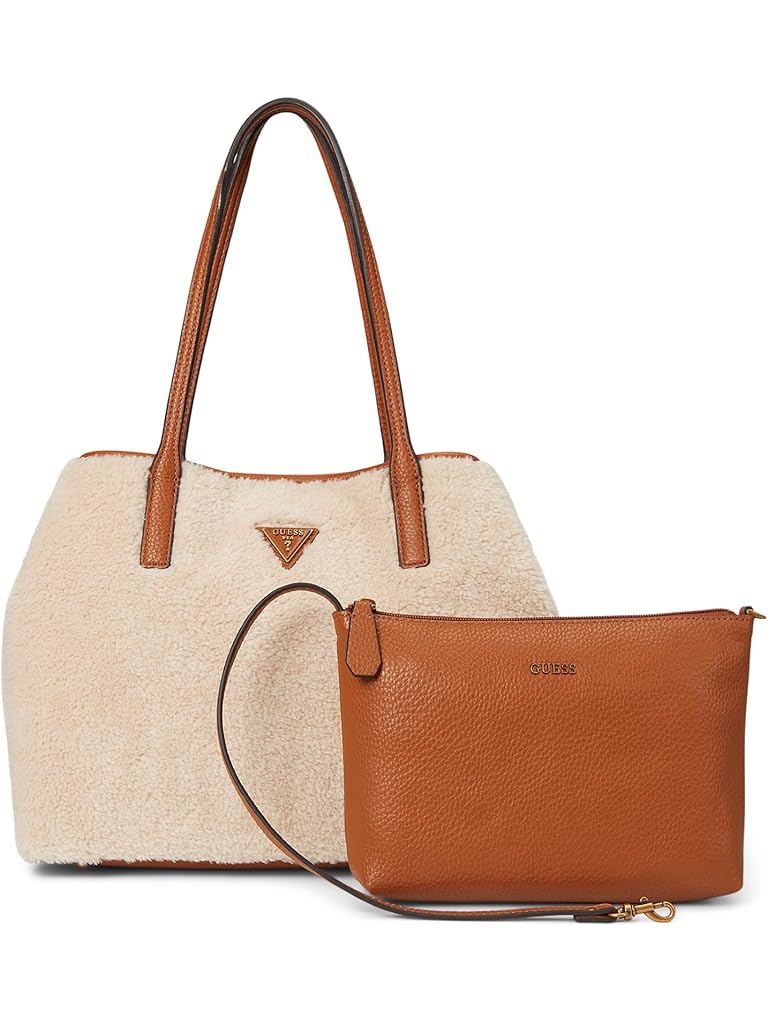 Gold GUESS Victtoria 2 In 1 Tote