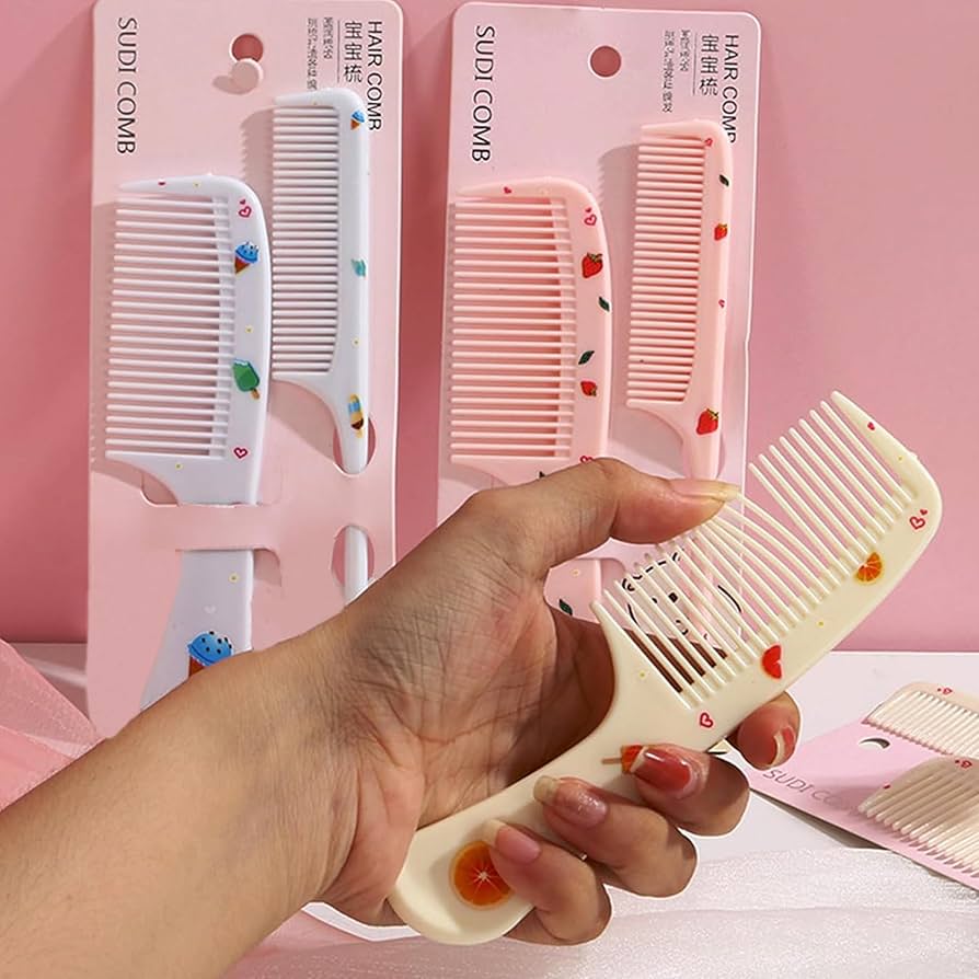 Amazon | 小さくてかわいいヘアコーム、2ピースミニヘアコーム