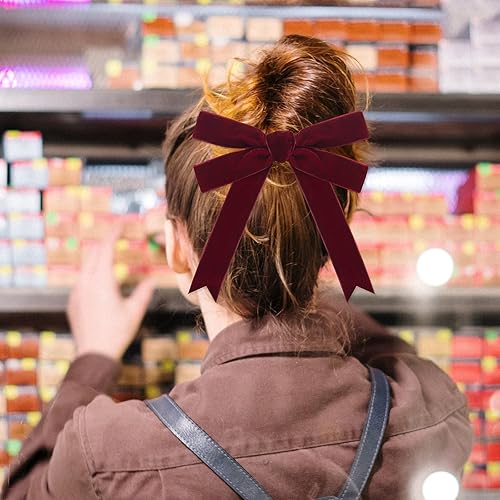 Miniatura 41 de Cinta de terciopelo caqui, cinta de terciopelo dorado vintage de 5/8 pulgadas x 25 yardas, cintas finas para adornos de árbol de Navidad, envoltura