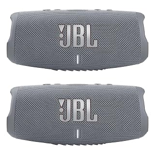 JBL Charge 5 – Enceinte Bluetooth portable étanche – Gris/gris (paire) - Les Beatles, Paul McCartney, John Lennon, RIngo Starr, George Harrison