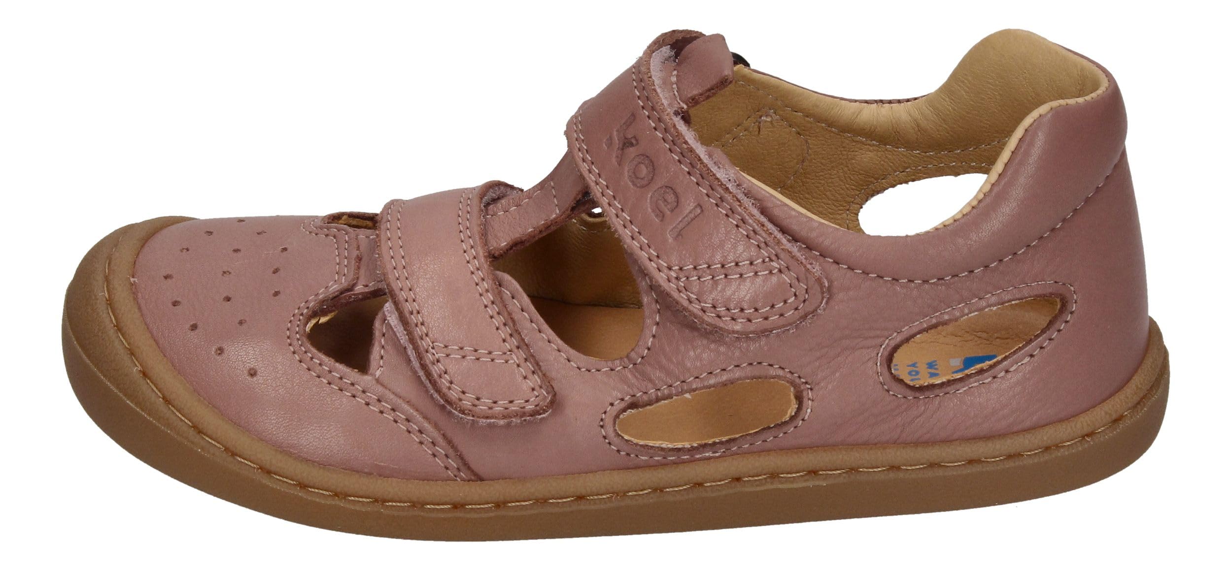 KOEL Barefoot Kinder Sneakers Sandalen BEP LEATHER old pink