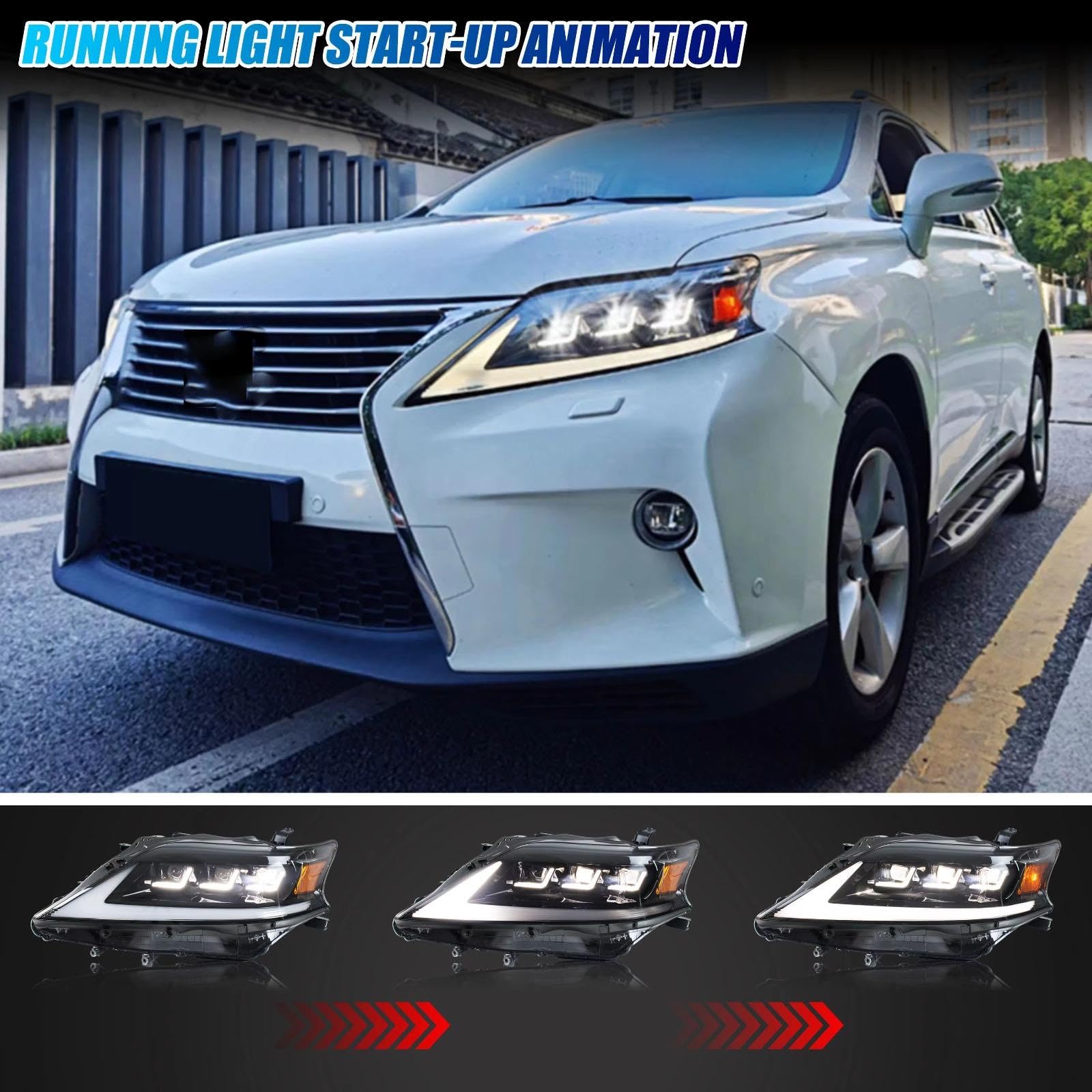 Phare De Voiture Pour Lexus Pour Série RX Pour RX330 RX350 2013-2015