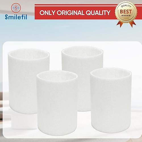 Miniatura 3 de Smilefil - Paquete de 4 fundas de repuesto para filtro de poste de alta calidad compatibles con purificadores de aire IQAir GC MultiGas Series