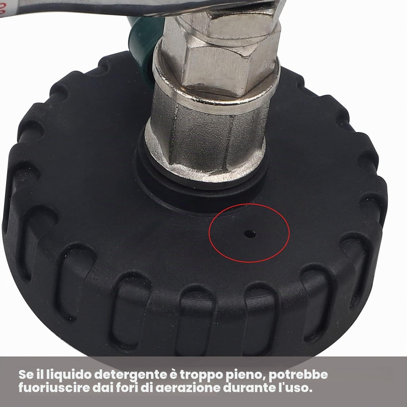 EXLECO Pistola di Pulizia per Auto Kit Pistola per Lavaggio Aria compressa Pistola Lavaggio Interni con Bottiglia da 1 Litro per Auto Cruscotto Sedili