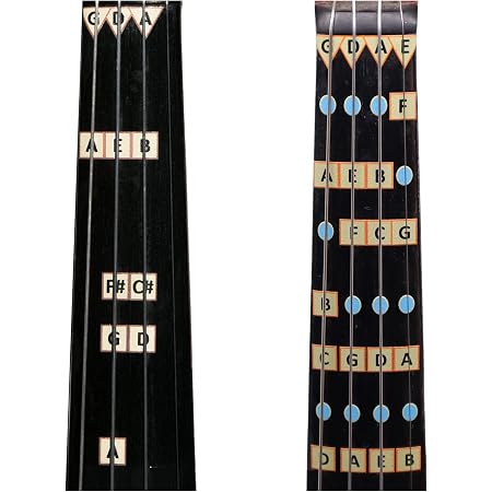 Amazon.com: Fretless Finger Guides 4/4 Beginner Violin Finger Guide ...