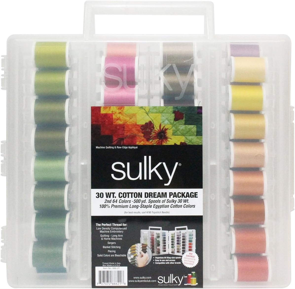 Sulky Cotton Slimline 2014 Dream Assortment, Cotton