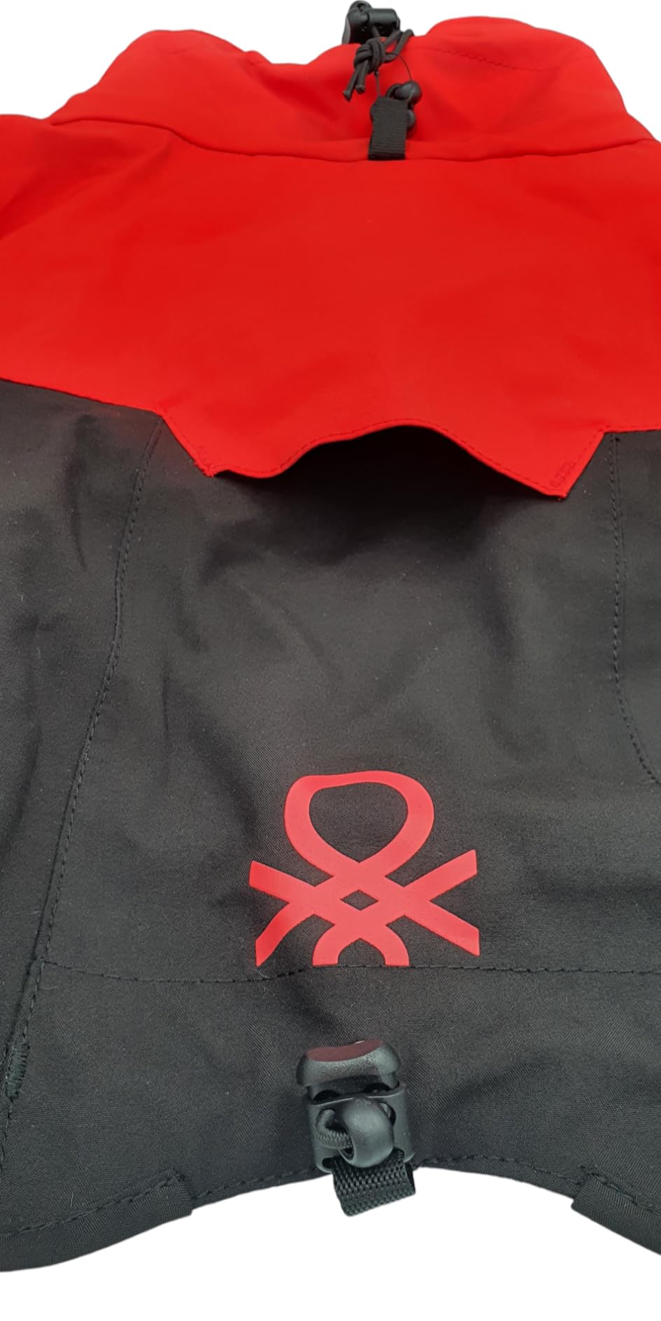 Benetton Regenmantel für Hunde, Regenmantel für Hunde, warme Jacke für Haustiere, verstellbarer Regenmantel für kleine, mittlere und große Hunde (XL, rot)