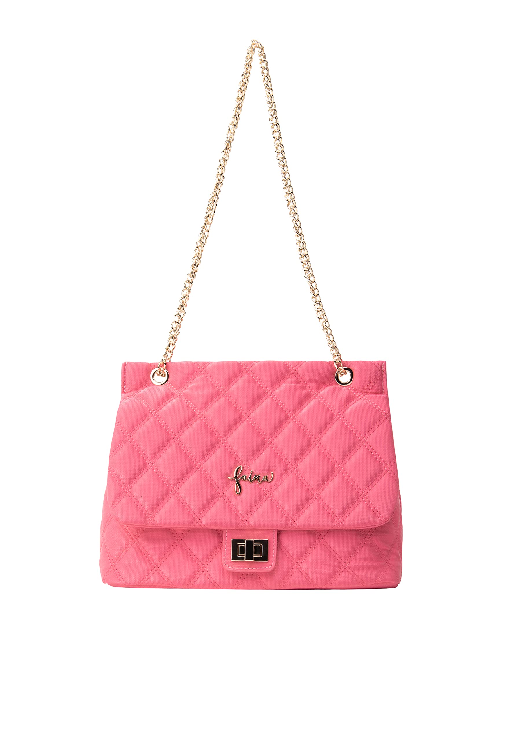 NALLY Women's Shoulder Bag, Pink, One Size