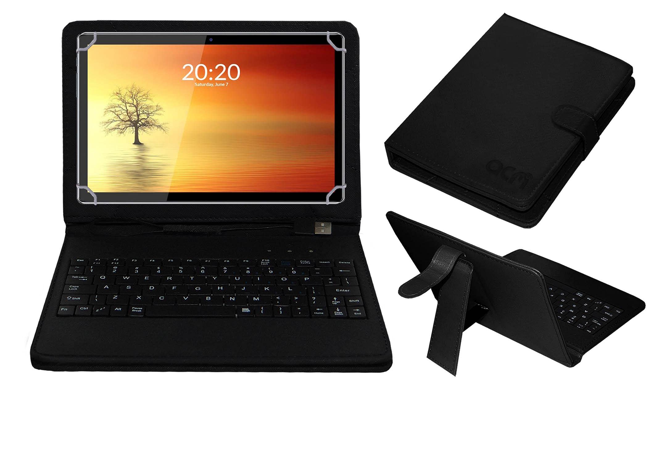 ACM USB Keyboard Case Compatible with Domo Slate Slp8 Tablet Cover Stand Study Gaming Direct Plug & Play - Black (B09B5DD936) Amazon Price History, Amazon Price Tracker