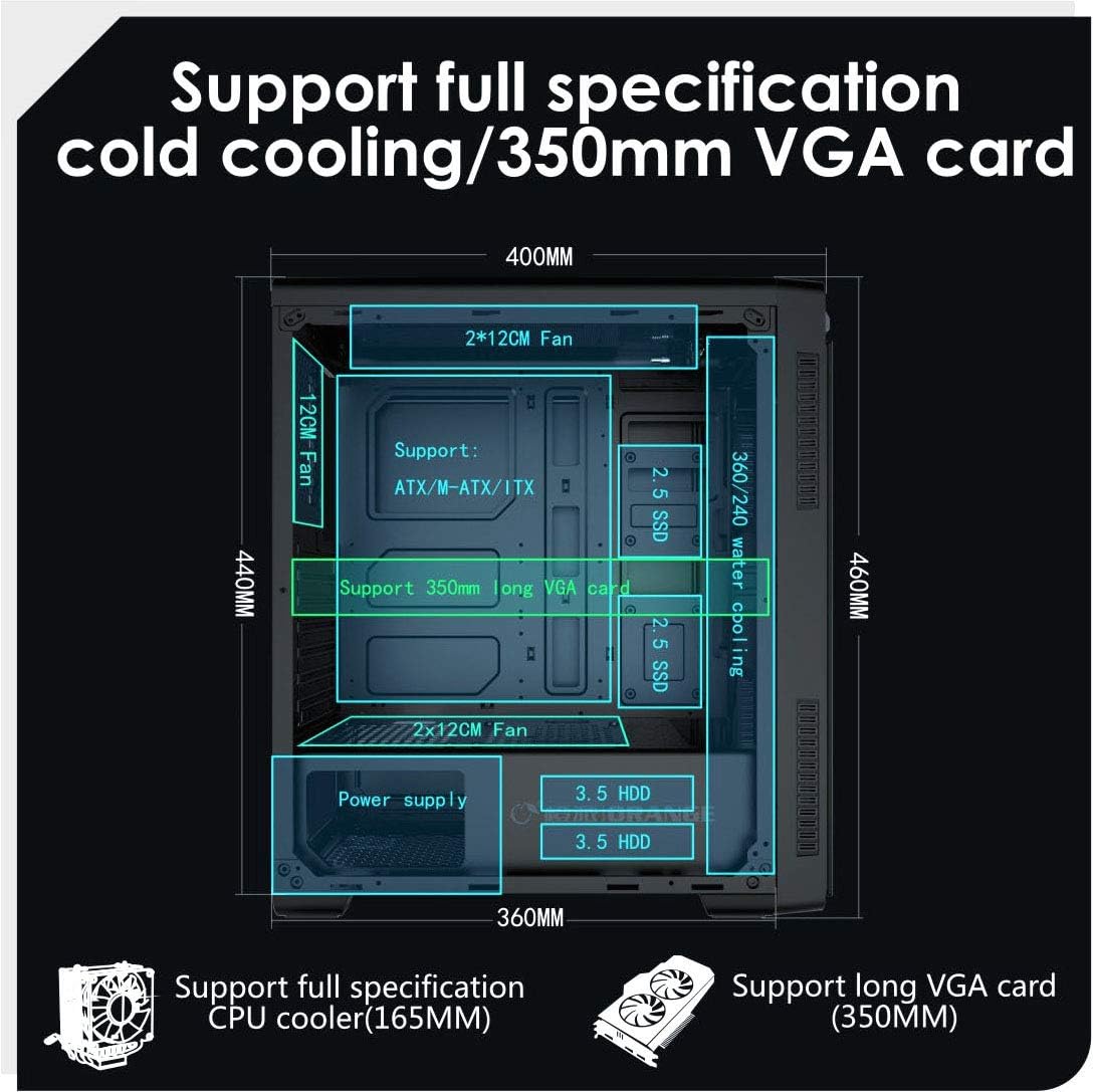 One-Day Sale: Up to 60% Off Apevia Aura-P-PK Mid Tower Gaming Case with 2 x Full-Size Tempered Glass Panel, Top USB3.0/USB2.0/Audio Ports, 4 x RGB Fans, Pink Frame Creative Product Apevia Aura-P-PK Mid Tower Gaming Case with 2 x Full-Size Tempered Glass Panel, Top USB3.0/USB2.0/Audio Ports, 4 x RGB Fans, Pink Frame