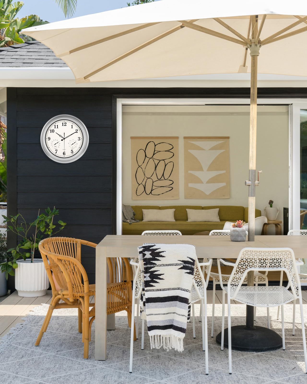 Trintec Marine Coastline Tide and Time Clock