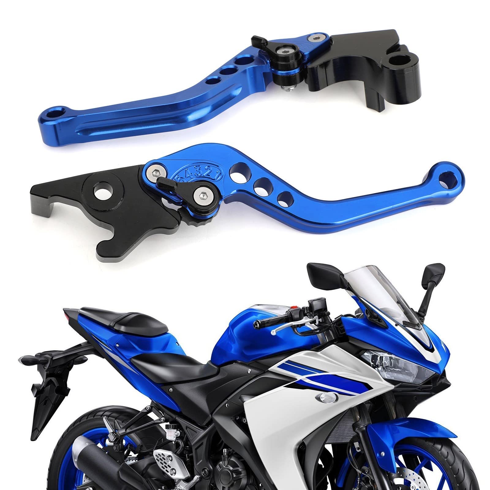 Amazon.co.jp: Artudatech バイク ブレーキレバー yzfr25 レバー