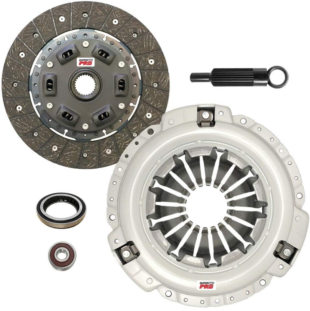 ClutchMaxPRO Performance Stage 1 Clutch Kit with Slave Cylinder Compatible with 2004-2012 Chevrolet Colorado GMC Canyon 2006 Isuzu i-280 2007 2008 i-290 2.8L 2.9L (CP04219HDWS-ST1)
