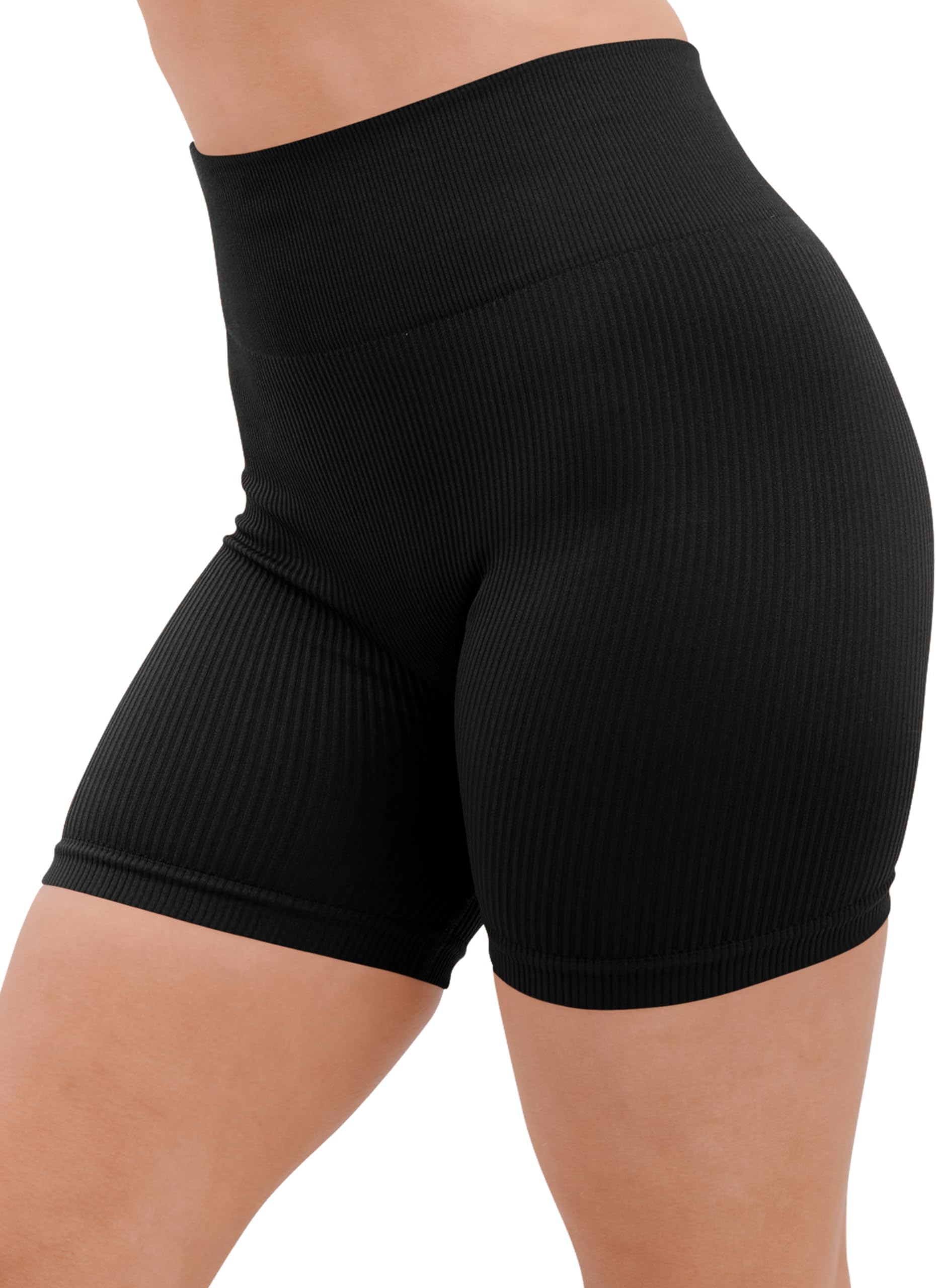 Super EagleGym Shorts for Women Seamless Cycling Short High Waisted Tummy Control Yoga Gym Biker Shorts Workout Running Sports Shorts Butt Lifting Activewear