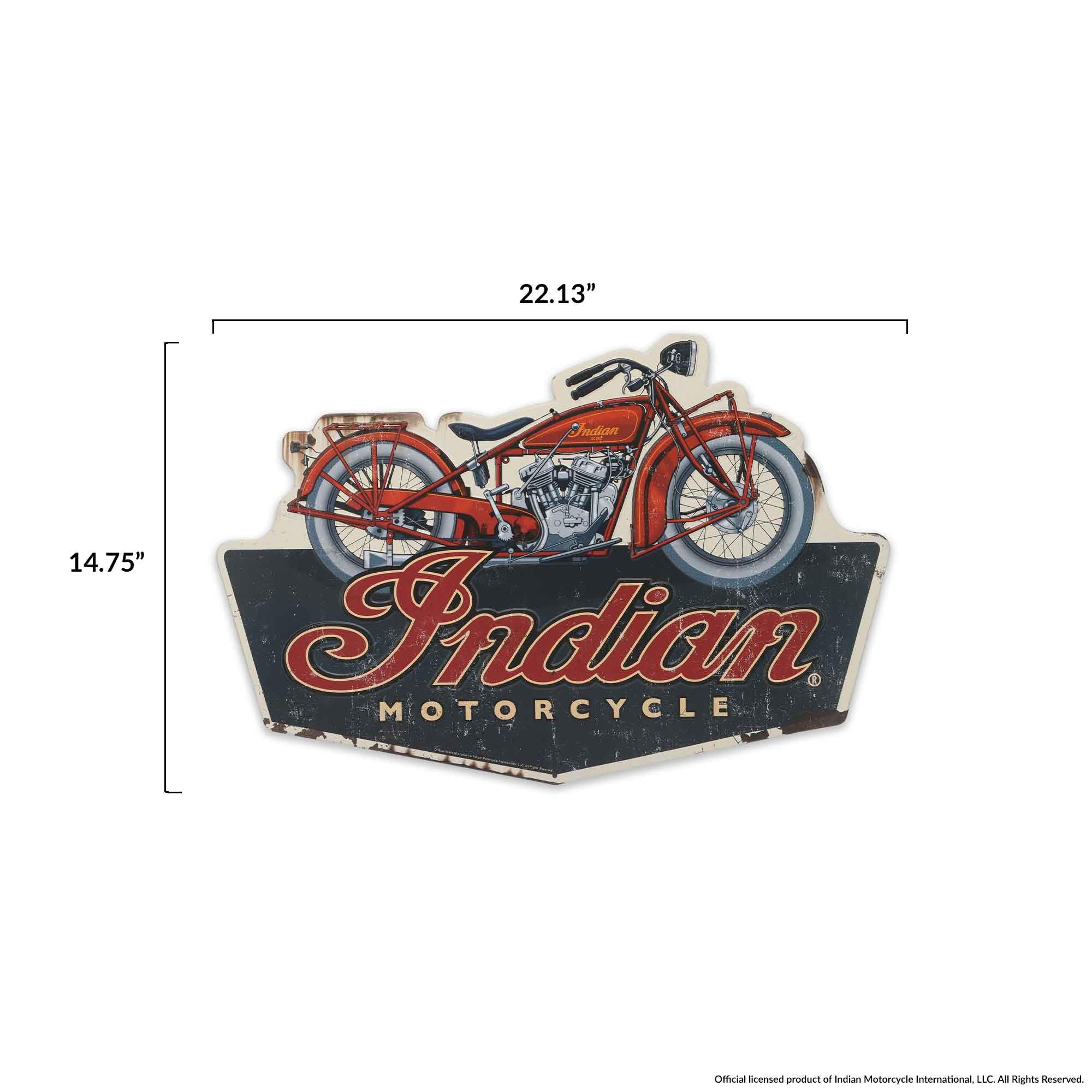 Amazon.com: Indian Motorcycle Company Scout Model 101 Embossed
