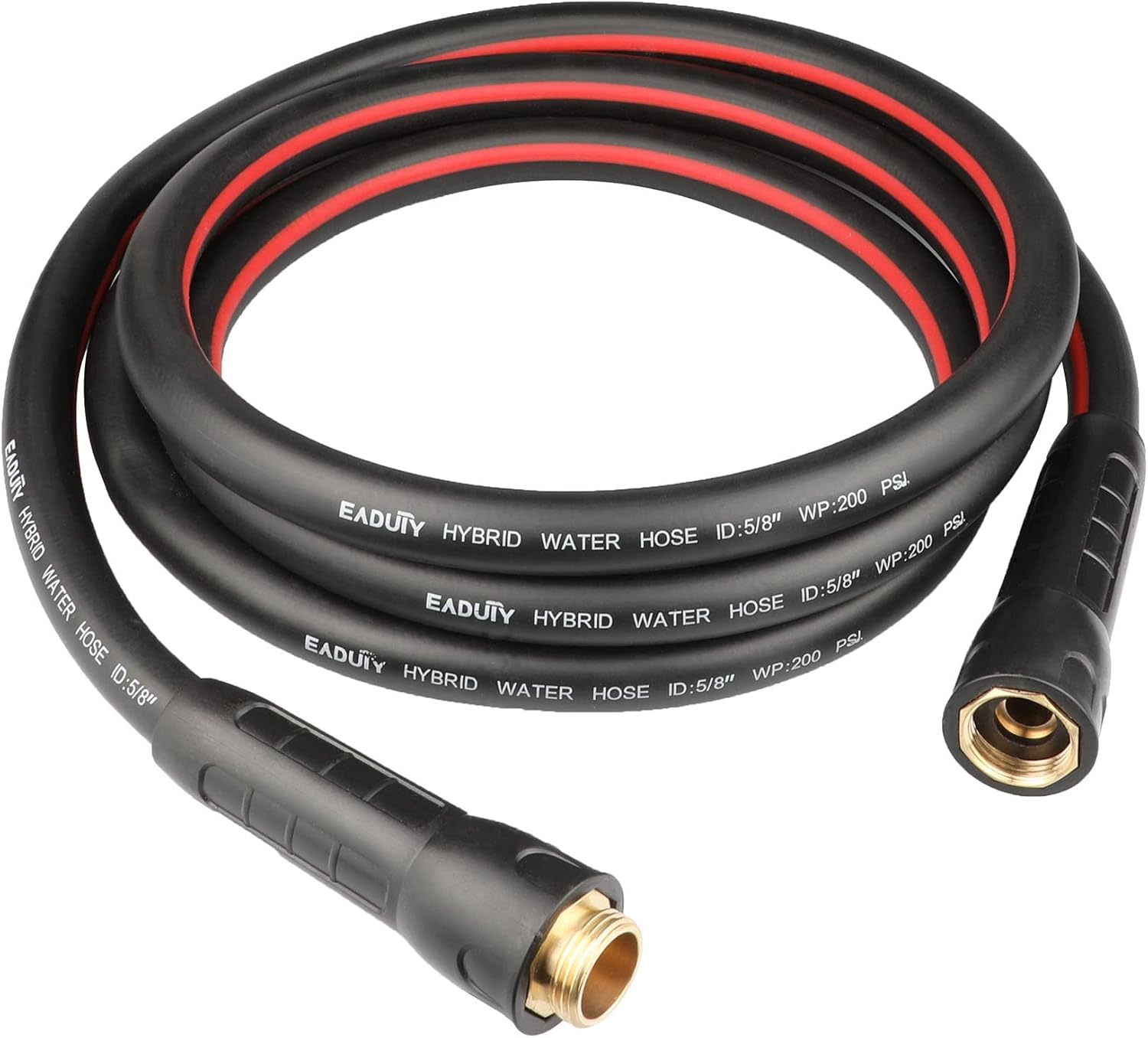 EADUTY Hybrid Lead In Garden Hose 5/8 IN. x 6 FT, Heavy