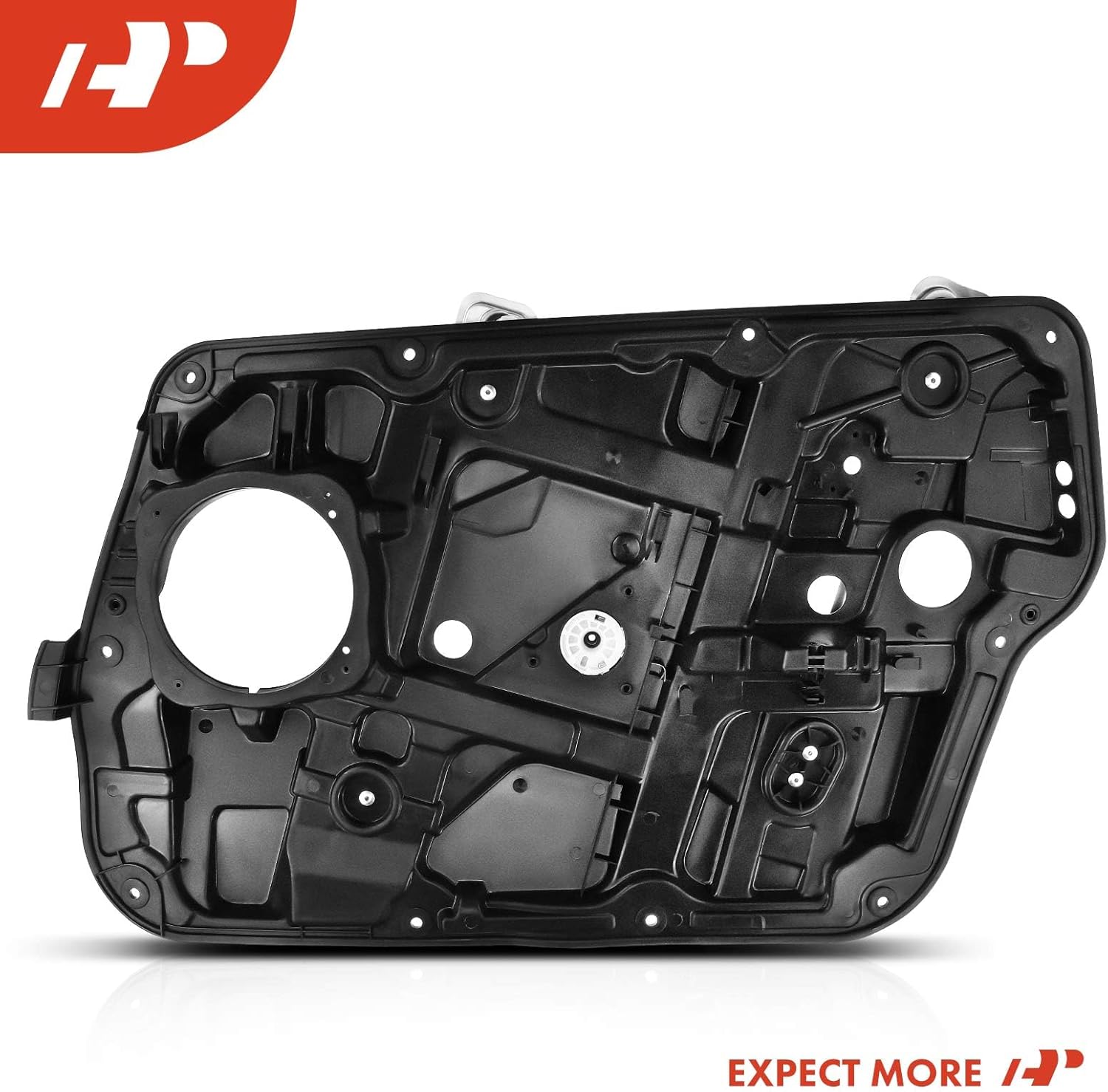 A-Premium Front Passenger Power Window Regulator Without Motor Compatible with Hyundai Sonata 2011 2012 2013 2014 Front Right Side, with Panel, Replace# 82481-3Q000
