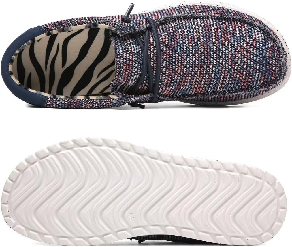 Men's Causal Canvas Loafers & Slip-ons, Lightweight Comfortable and Breathable Loafers Shoes for Men, Zapatos Mocasines para Hombre - Image 4