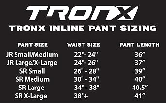TronX Venom Senior Adult Junior Youth Inline Roller Hockey Pants