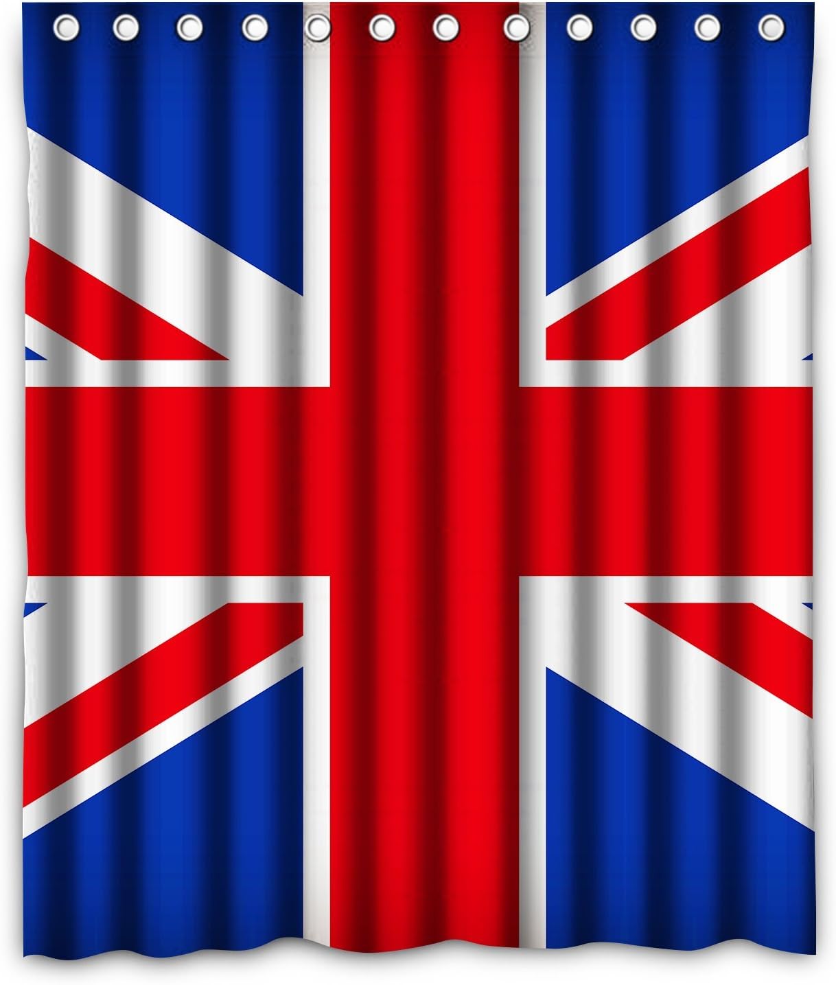 NLBH Designs British union jack flag Window Curtains/drape/panels/treatment Polyester Fabric Bedroom