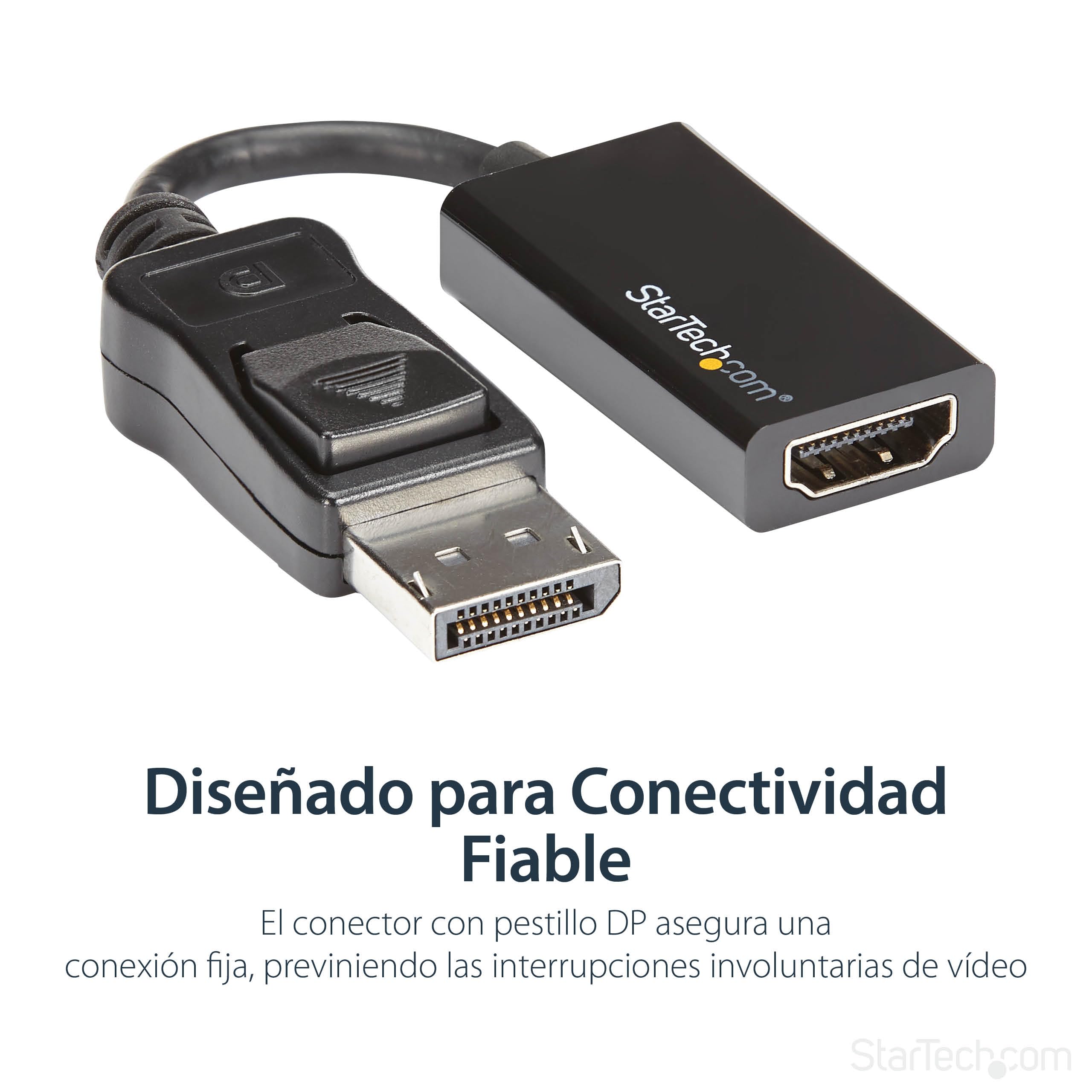 Startech Adaptador DisplayPort a HDMI UltraHD 4K