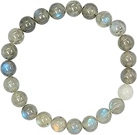 Vista 146 de Amazing Gemstone Pulsera de cristal para mujeres y hombres, pulsera de cristal curativo de protección, pulsera elástica con cuentas de piedras