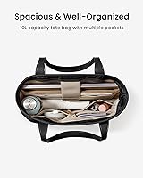 Vista 3 de tomtoc Laptop Tote Bag for Women, 13-16 Inch Water-resistant Laptop Work Tote with Device Compartment, 10L-18L Shoulder Bag