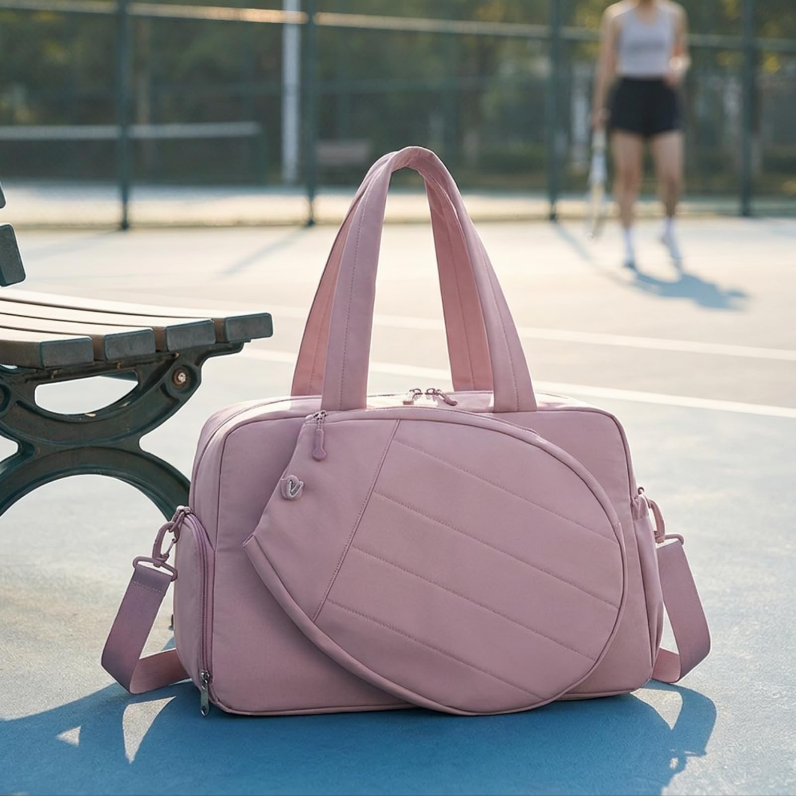 Bolsa con Ligera, Rosado, Rosado