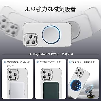 Amazon | スマホリング 携帯リング MagSafe対応 バンカーリング