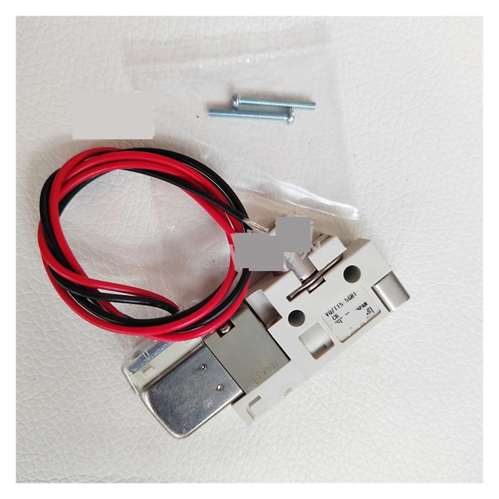 Électrovanne VQZ115-5GB1-C6 haut rendement à 3 voies type tuyauterie directe 24V