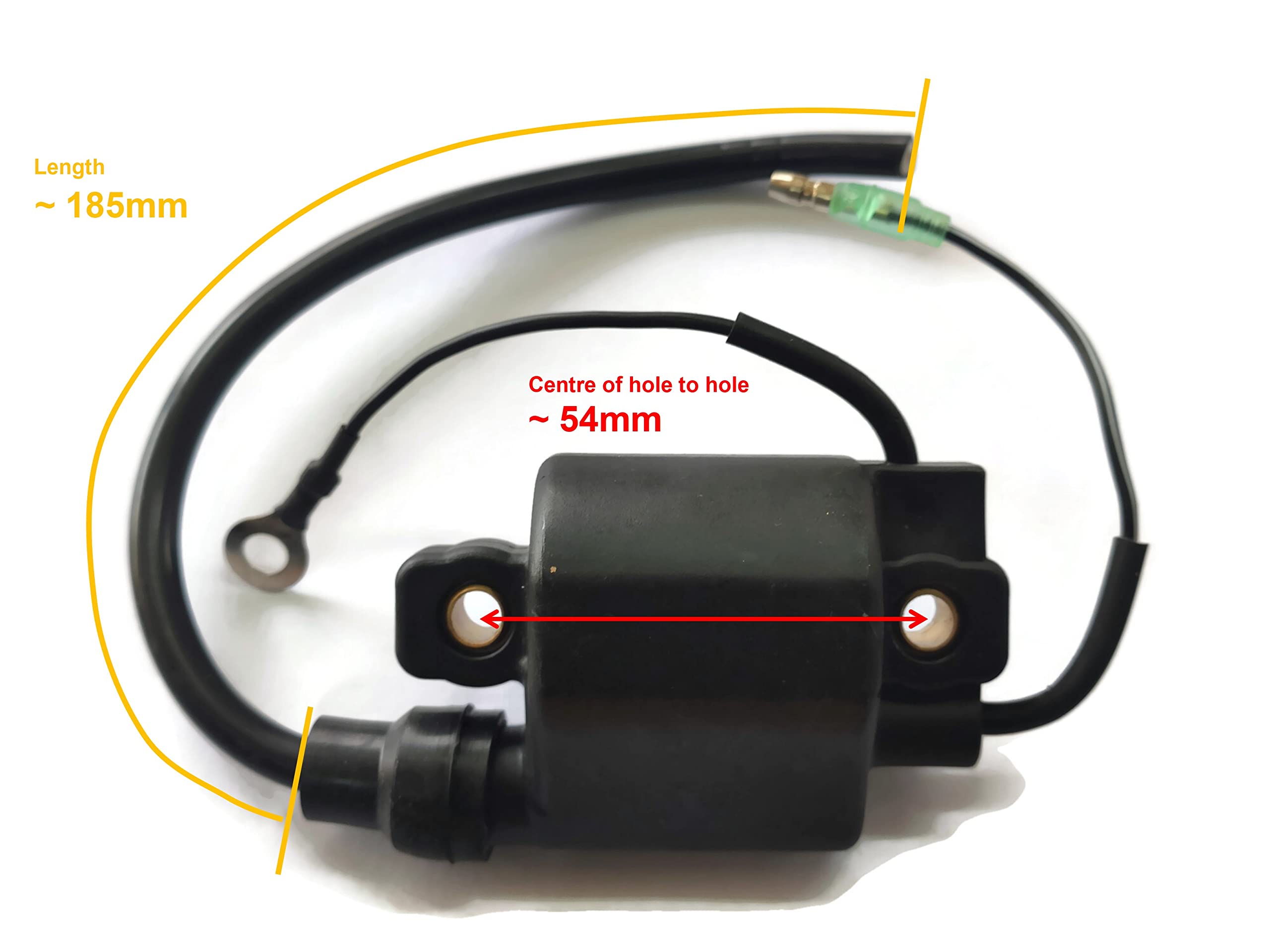 Boat Motor Ignition Coil Assy 688-85570-11 10 for Yamaha Outboard C75 85HP 90HP 1989-1996 2 stroke Engine
