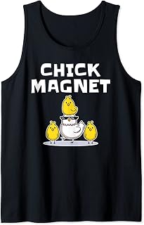 Chick Magnet Funny Chick Wordplay Pickup Tank Top